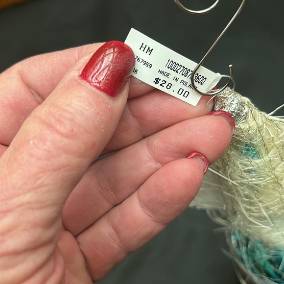 NWT Gorgeous and Unique Pair of Holiday Angel Ornaments. Hand Blown. Polish. - Picture 7 of 13